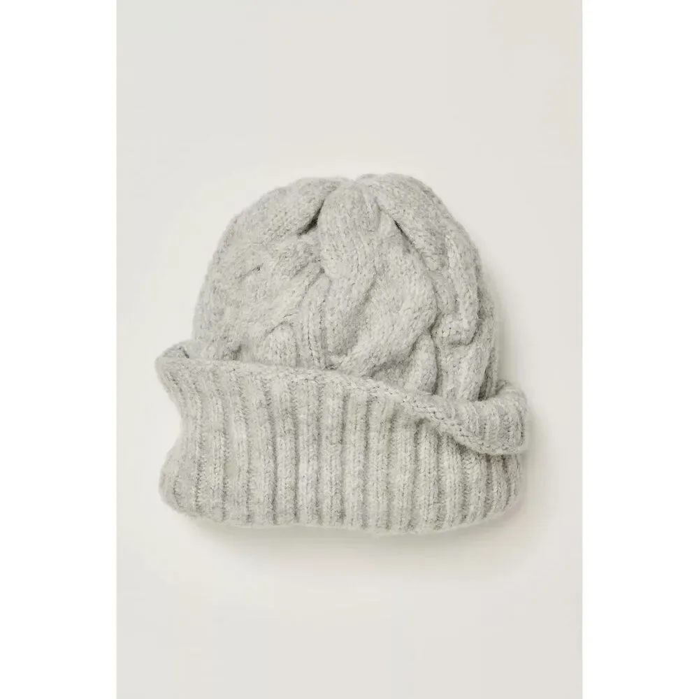 Free People Beanie‎ Coastline NEE Grey One Size